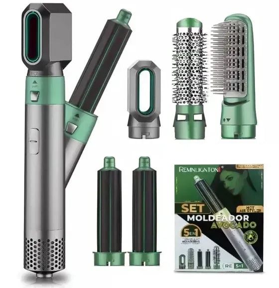 Set Moldeador 5 en 1 Aguacate – Peinado Profesional en Casa